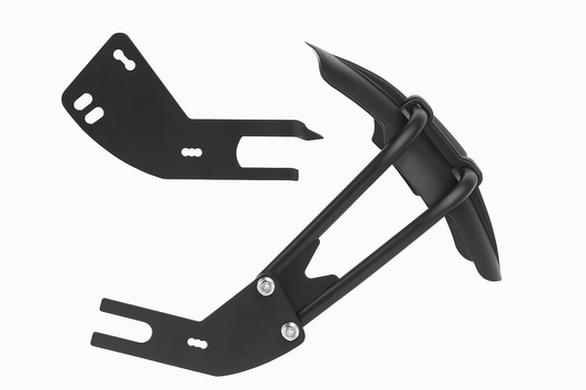 Tough Bike Rear Mudguard with Durable Steel Mount - Pexav