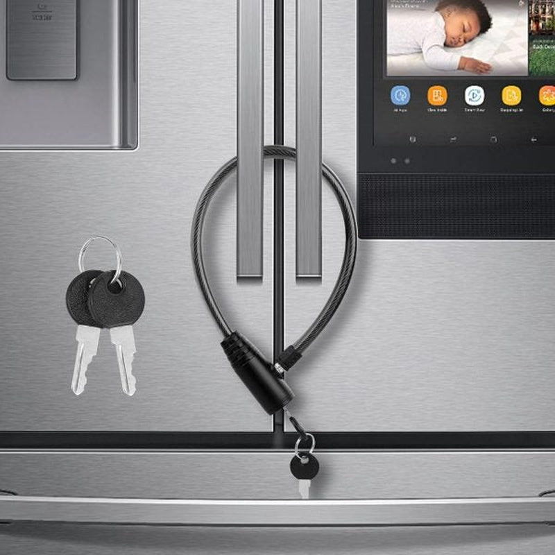 Secure Baby Proof Fridge Lock with Key - Pexav