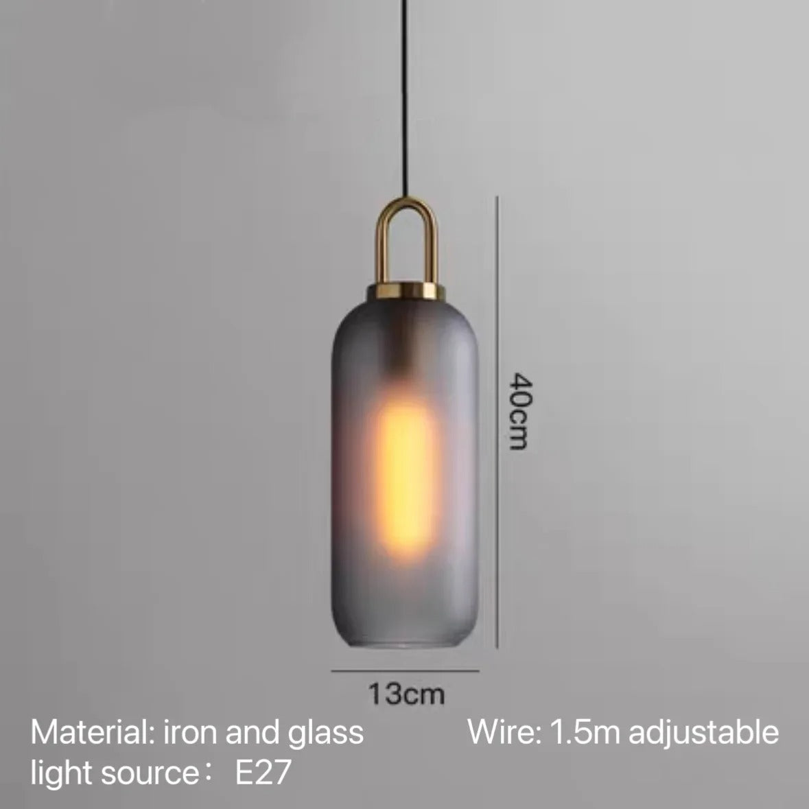 Chiswick Glass Pendant Light