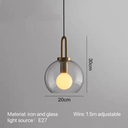 Chiswick Glass Pendant Light