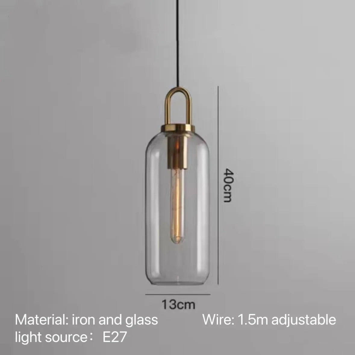 Chiswick Glass Pendant Light