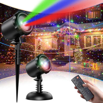 Bright Outdoor Christmas Laser Projector Lights - Pexav