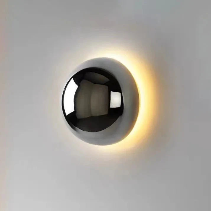 Round Metal LED Wall Lamp - Pexav