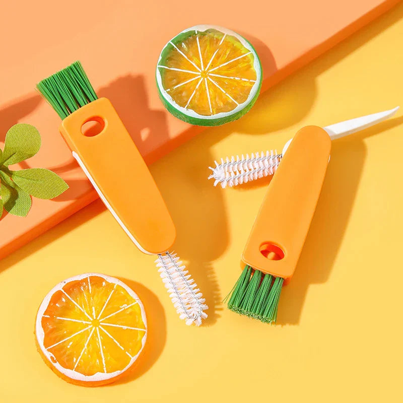 Essential Kitchen Scrub Brush Set - Pexav