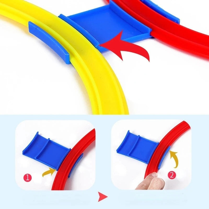 Colorful Jump Rings for Outdoor Games and Physical Activity Play
