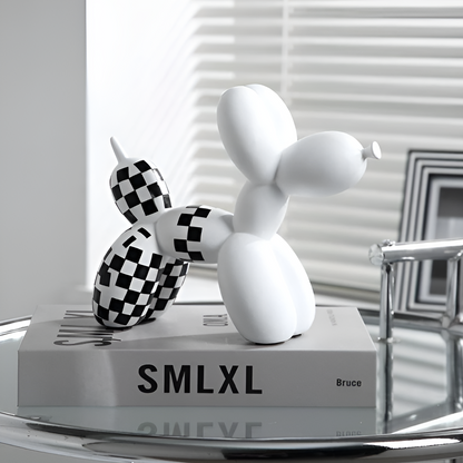 Colorful Resin Balloon Dog Sculpture for Home Decor – Whimsical Wall Decor Accent for Living Room and Room Decor 3