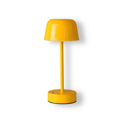 Colorful Retro LED Table Lamp - Wireless Cordless, USB Rechargeable, Dimmable Light for Home, Office, or Outdoor Use 12