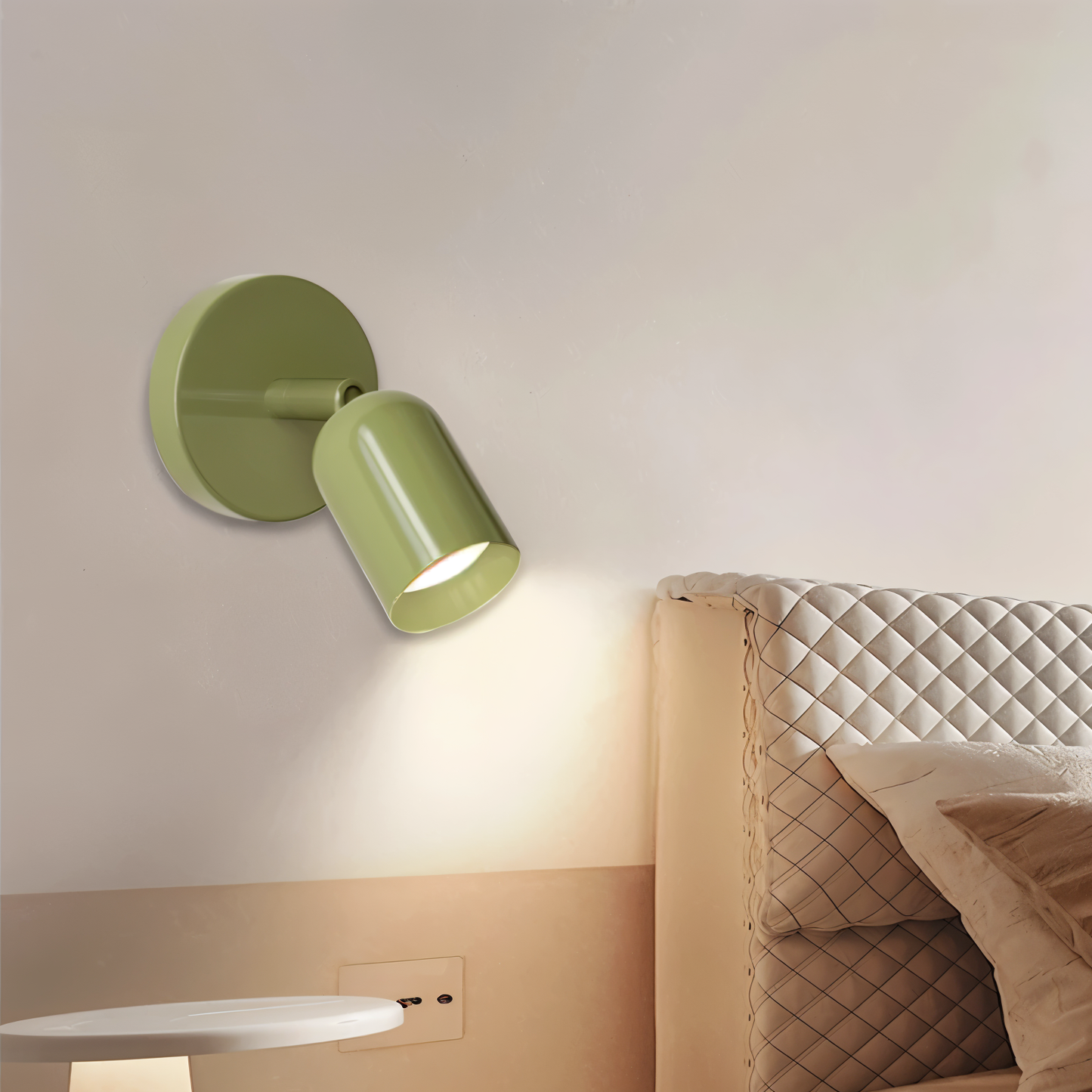 Colorful Semi-Cylindrical LED Wall Light – Modern Macaron Design Wall Lamp for Home Decor and Cozy Atmosphere 4