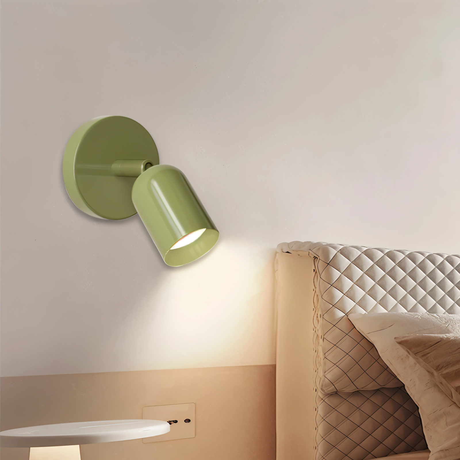 Colorful Semi-Cylindrical LED Wall Light – Modern Macaron Design Wall Lamp for Home Decor and Cozy Atmosphere 4