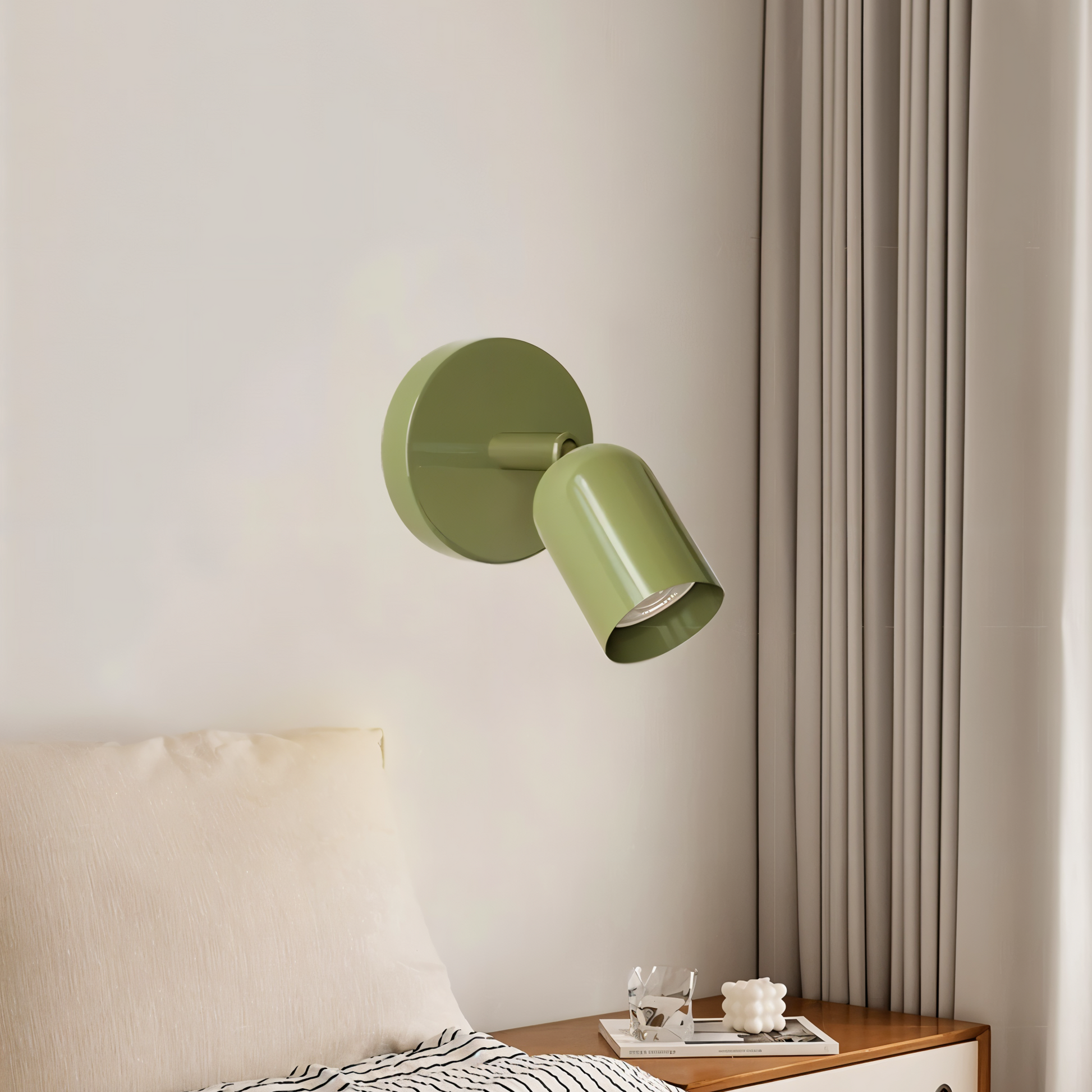 Colorful Semi-Cylindrical LED Wall Light – Modern Macaron Design Wall Lamp for Home Decor and Cozy Atmosphere 6