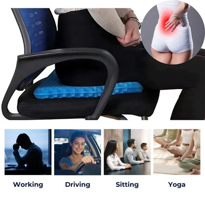 Comfortable Gel Chair Cushion for Back Pain Relief