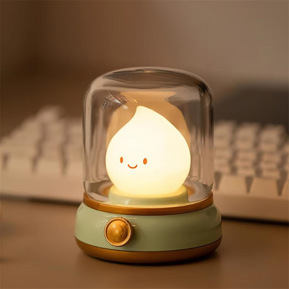 Small Dimmable Table Lamp Vintage Style - Pexav