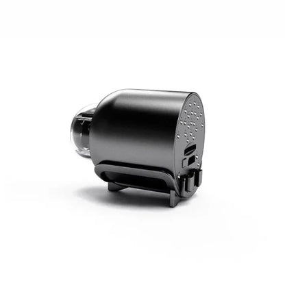 small camera on a white background