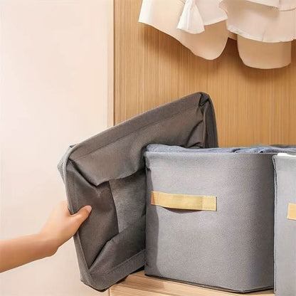 Compact Storage Box with Steel Frame – Foldable, Moisture Resistant Storage Container for Home Organization 2