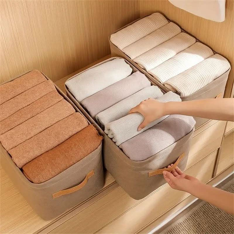 Compact Storage Box with Steel Frame – Foldable, Moisture Resistant Storage Container for Home Organization 3