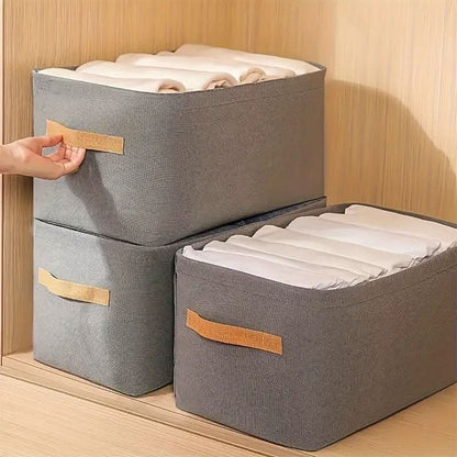 Compact Storage Box with Steel Frame – Foldable, Moisture Resistant Storage Container for Home Organization 4