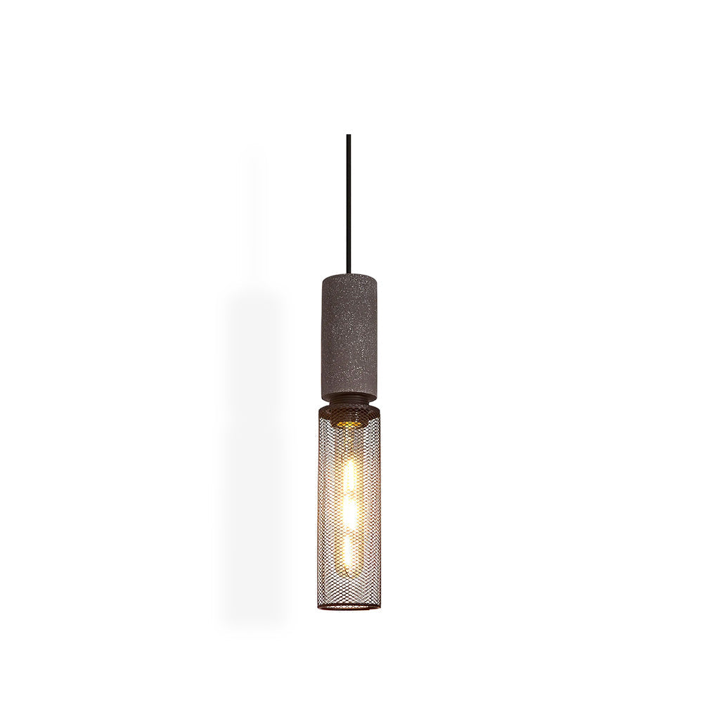 Sleek Metal Hanging Ceiling Light Fixture - Pexav