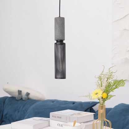 Sleek Metal Hanging Ceiling Light Fixture