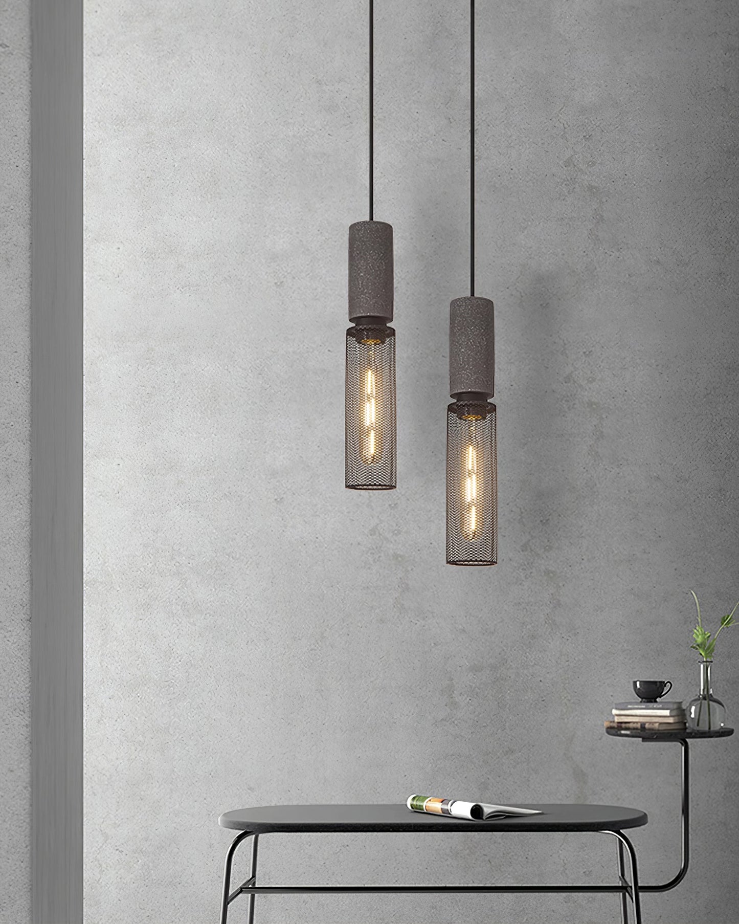 Simple Glass Pendant Light Modern Design