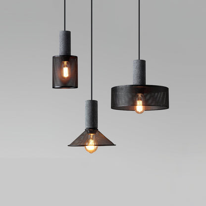 Simple Glass Pendant Light Modern Design
