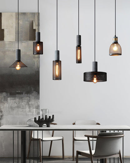 Simple Glass Pendant Light Modern Design