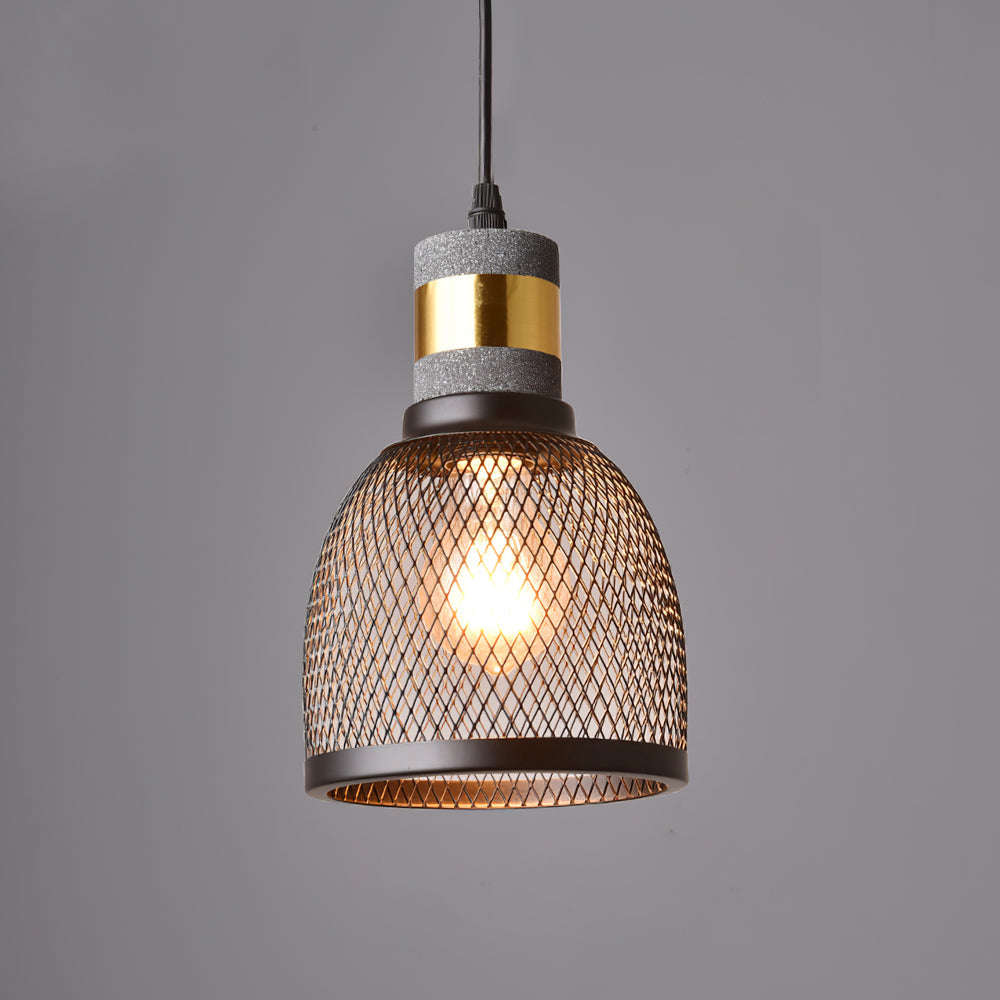 Sleek Metal Hanging Ceiling Light Fixture