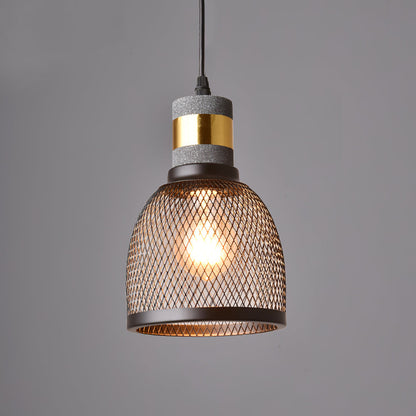 Sleek Metal Hanging Ceiling Light Fixture