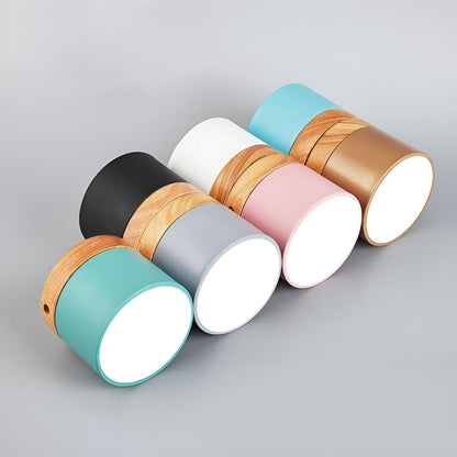 Contemporary LED Ceiling Light Fixture with Nordic Design – Soft Warm Illumination for Modern Spaces 1