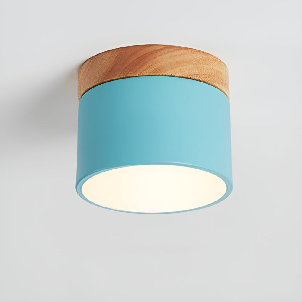 Contemporary LED Ceiling Light Fixture with Nordic Design – Soft Warm Illumination for Modern Spaces 11