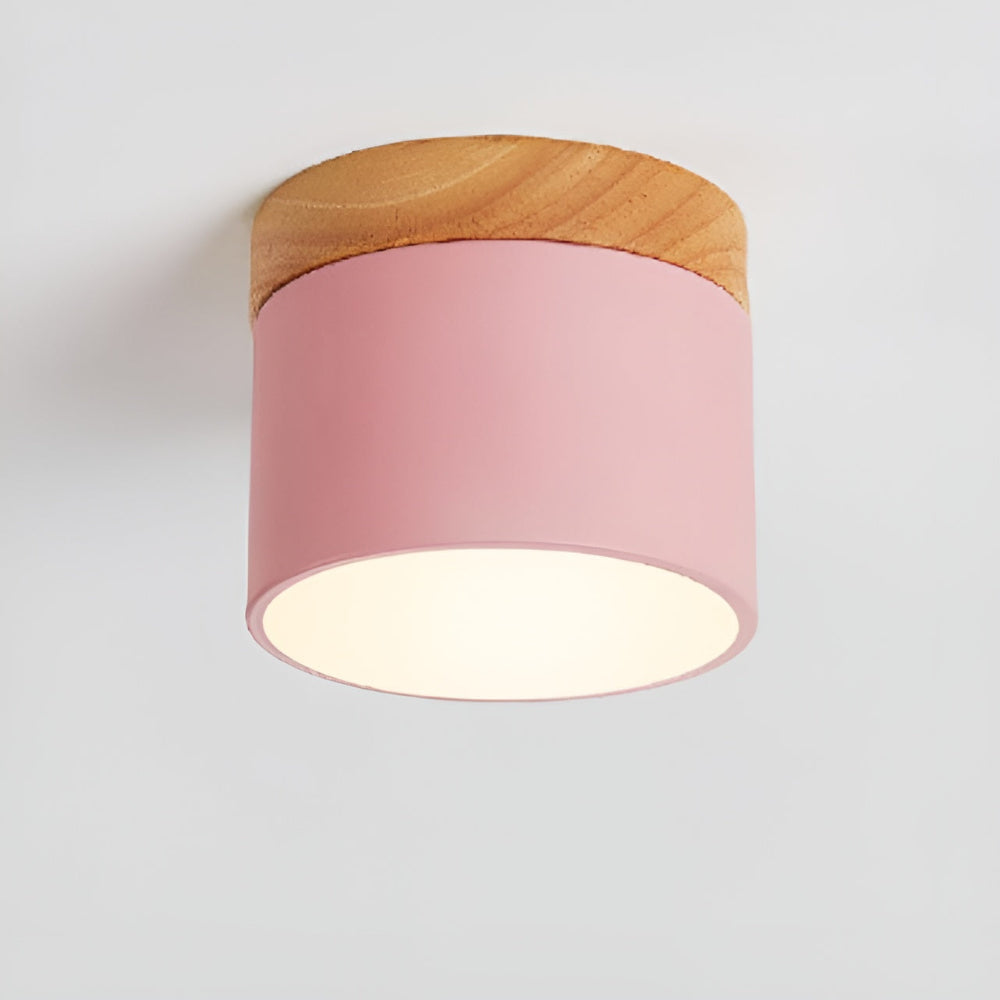 Contemporary LED Ceiling Light Fixture with Nordic Design – Soft Warm Illumination for Modern Spaces 14
