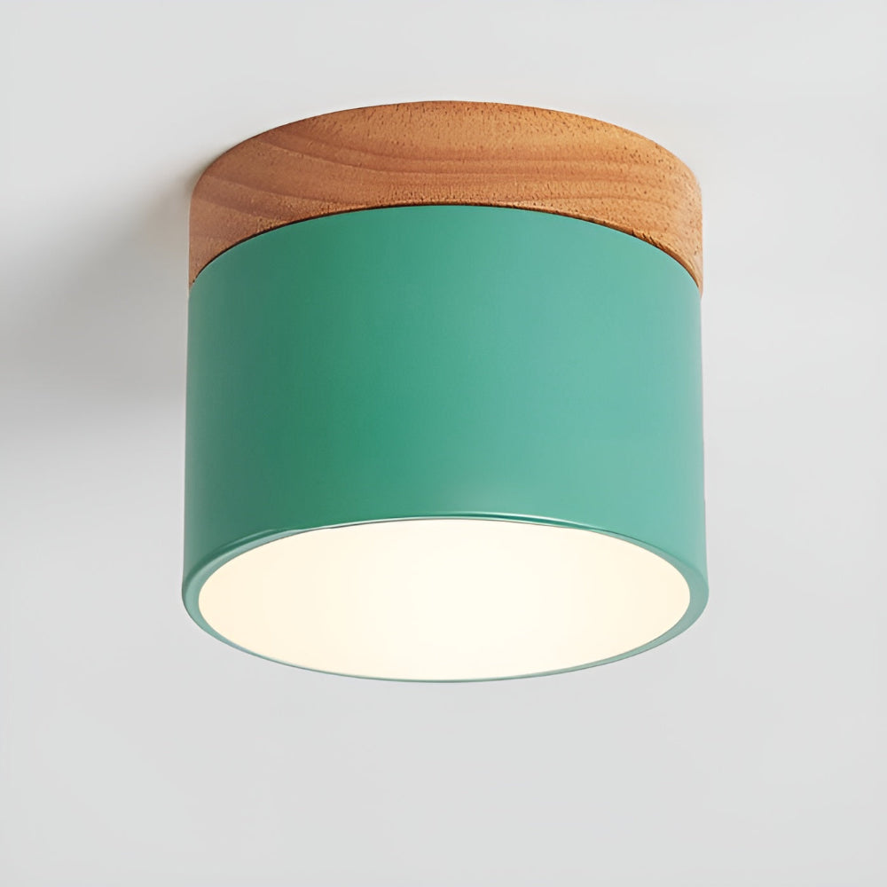 Contemporary LED Ceiling Light Fixture with Nordic Design – Soft Warm Illumination for Modern Spaces 9