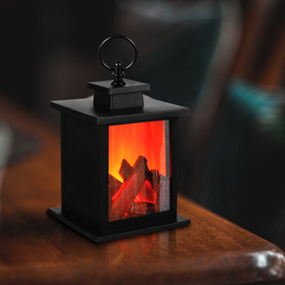 Classic Warm LED Flame Table Lamp - Pexav