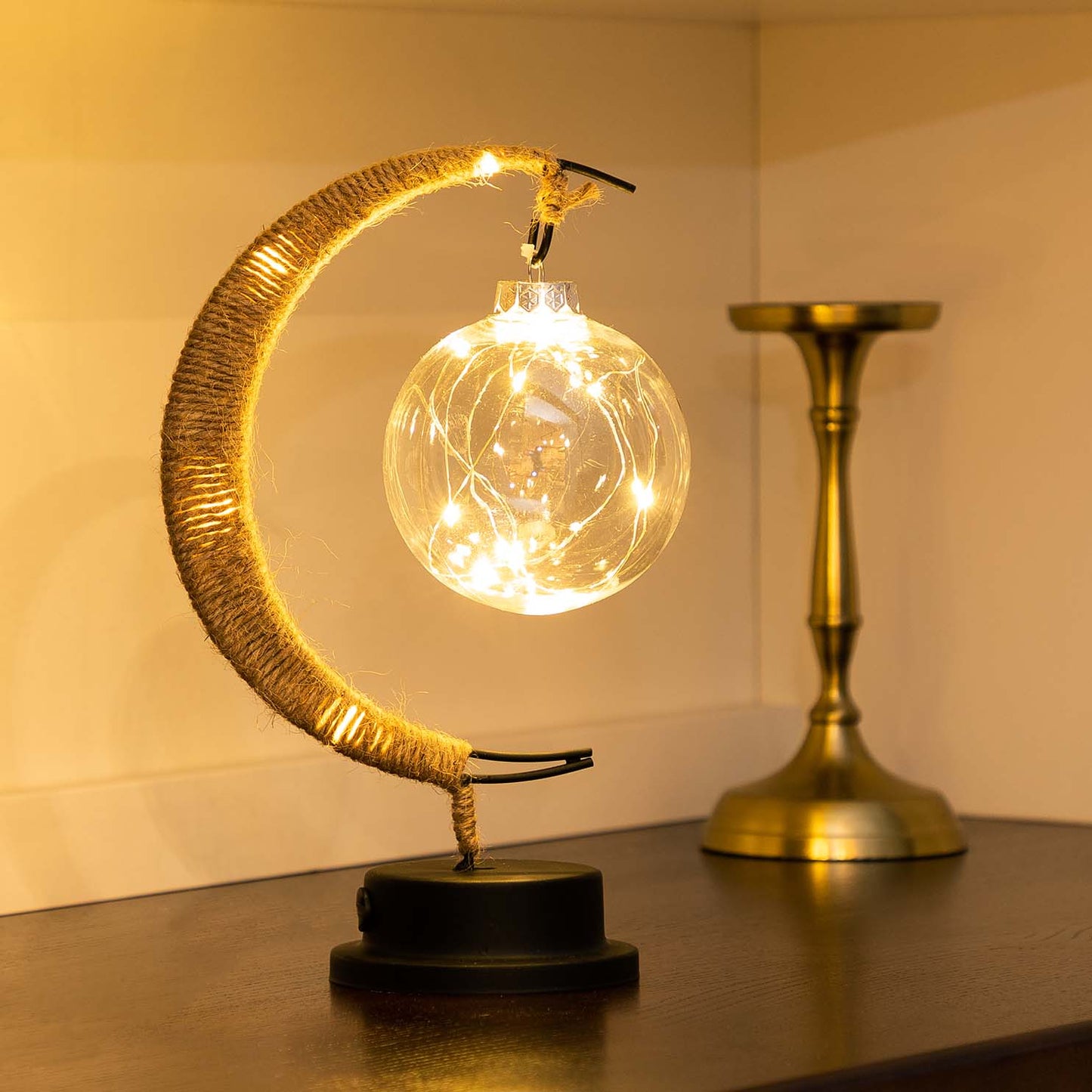 Soft Glow Round Table Lamp Modern Home Lighting