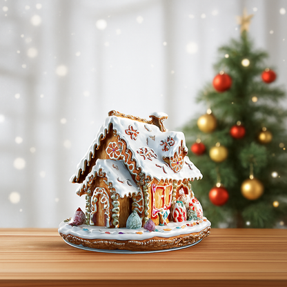 Colorful Christmas Village House with Bright LED Lights - Pexav