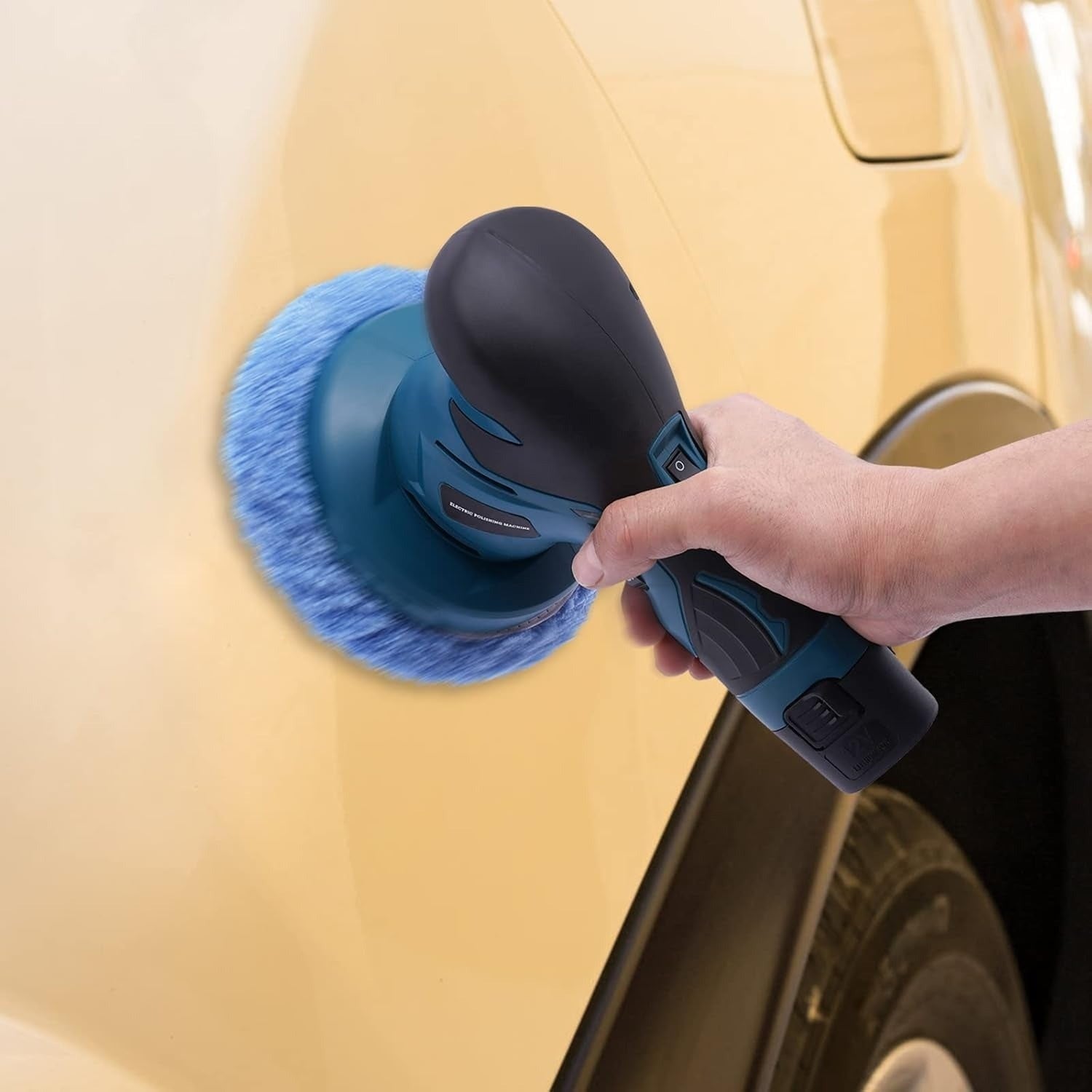 Cordless Car Buffer Polisher – Portable Car Polishing Machine for Scratch Removal & Shine Restoration