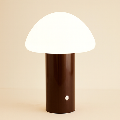 Cordless LED Table Lamp with Mushroom Design – Rechargeable Bedside Table Lamp for Soft Illumination and Portable Use 4