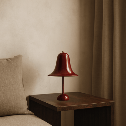 Cordless LED Touch Table Lamp with Dimming Control - Modern Rechargeable Bedside Lamp for Home and Office 0