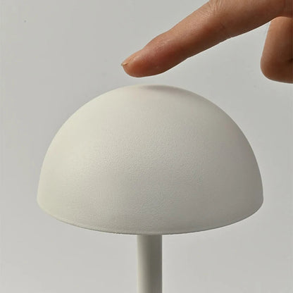 Cordless Nordic Minimalist Table Lamp with Customizable Lighting – Rechargeable Iron Design 5