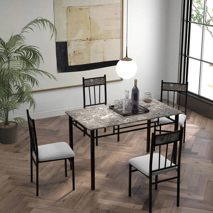 Affordable Luxury Marble Effect Table - Pexav