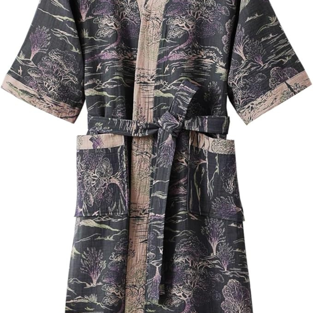 Soft Breathable Kimono Robe for Women