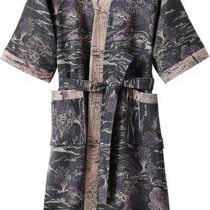 Soft Breathable Kimono Robe for Women