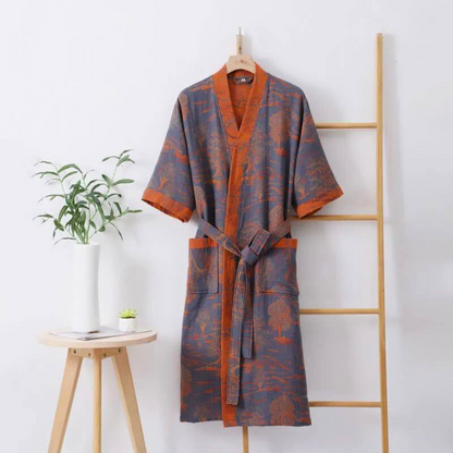 Soft Breathable Kimono Robe for Women