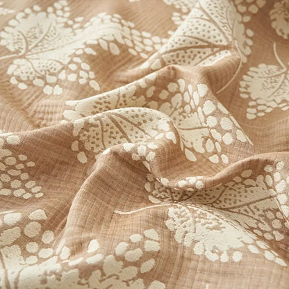 Soft Pastel Floral Throw Blanket