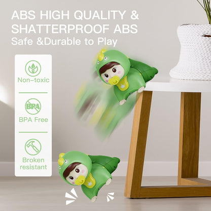 Crawling Baby Doll Toy with Music Light Interactive Educational Walking Dancing Sensory Toys Tummy Time Educational Toy For Toddlers