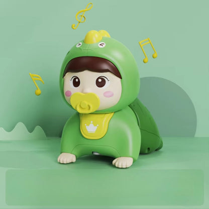 Crawling Baby Doll Toy with Music Light Interactive Educational Walking Dancing Sensory Toys Tummy Time Educational Toy For Toddlers