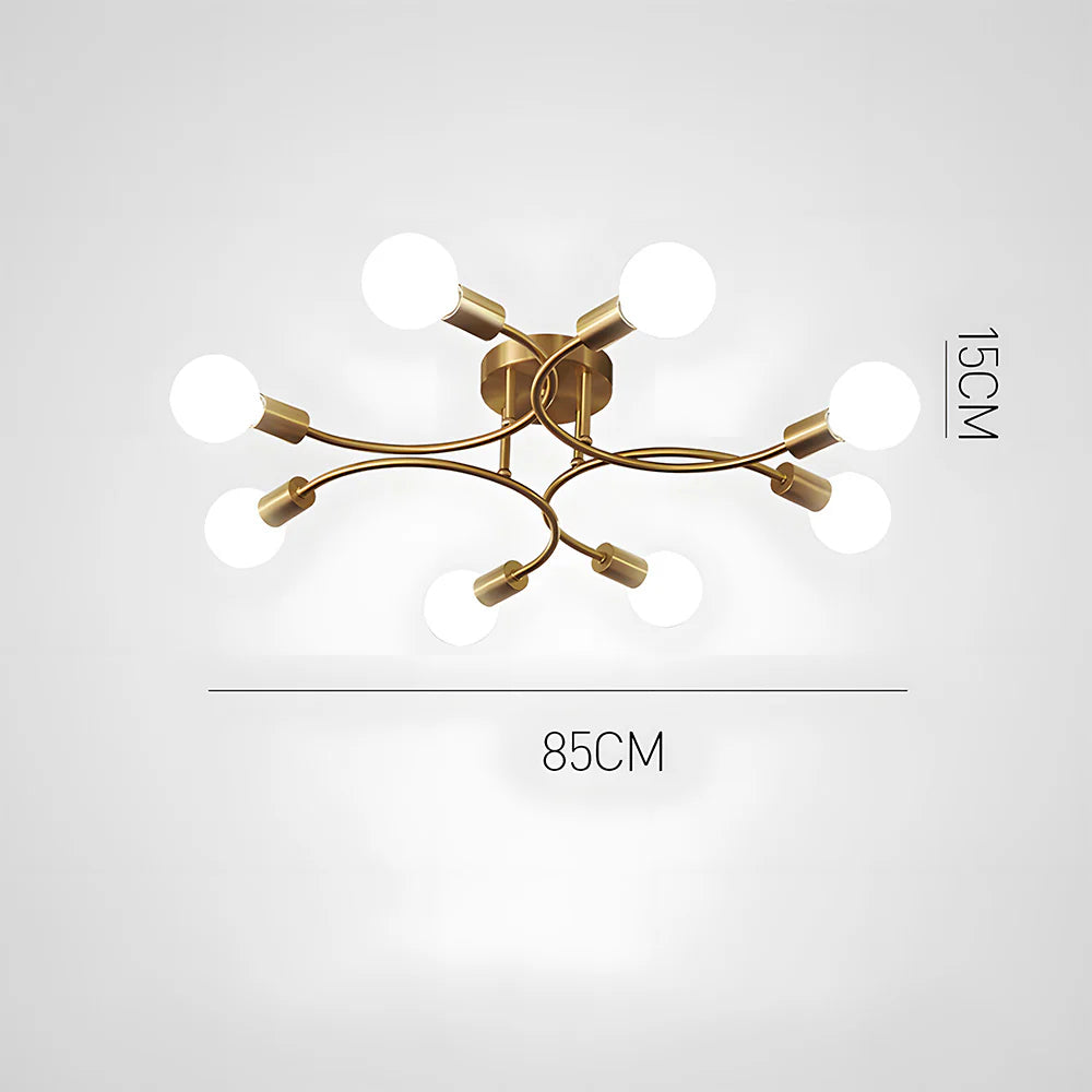 Modern Creative Multi-Bulb Ceiling Light
