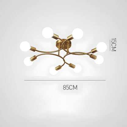 Modern Creative Multi-Bulb Ceiling Light