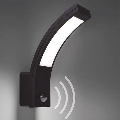 Waterproof Exterior LED Wall Light – Motion Sensor Security Lamp - Pexav