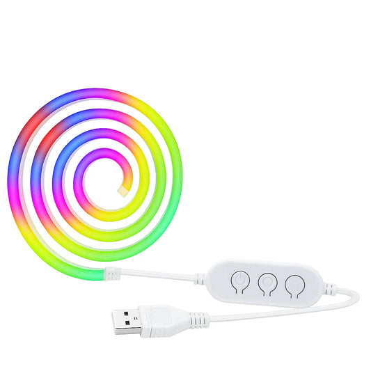 Colorful LED Strip Lights with Remote Control - Pexav