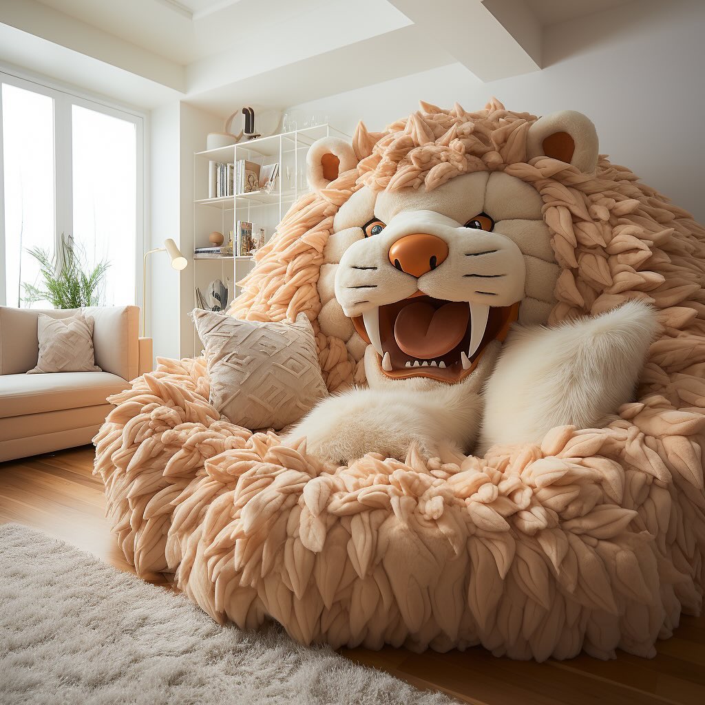 Soft Big Stuffed Animal Beds